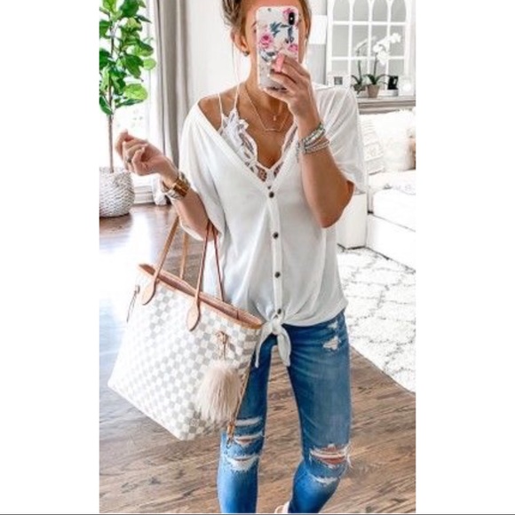 Lace Bralette -Ivory - Picture 6 of 6